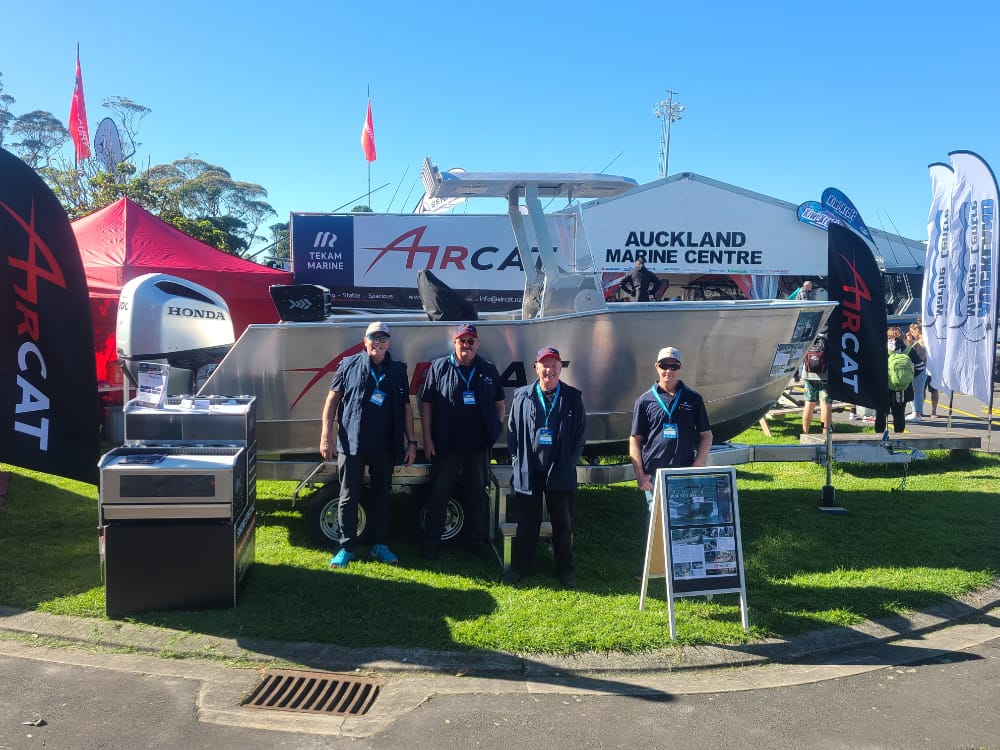 AIRCAT 625 a hit at the Hutchwilco, Auckland Boat Show