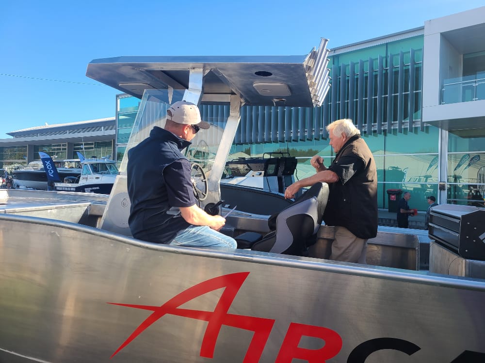  AIRCAT 625 a hit at the Hutchwilco, Auckland Boat Show