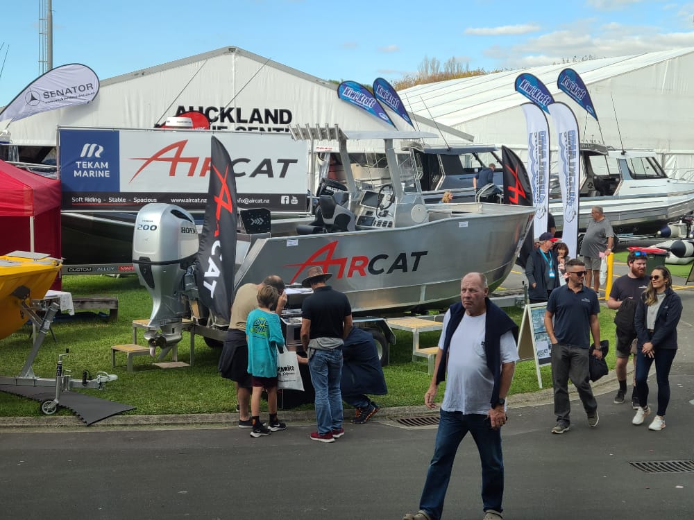  AIRCAT 625 a hit at the Hutchwilco, Auckland Boat Show