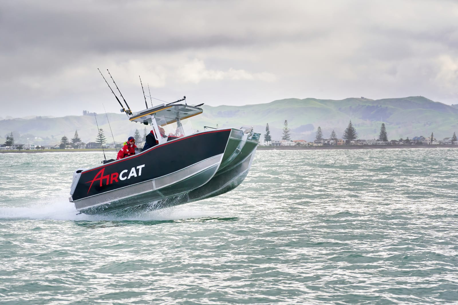 Boat Test Aircat 625 Prototype to Production
